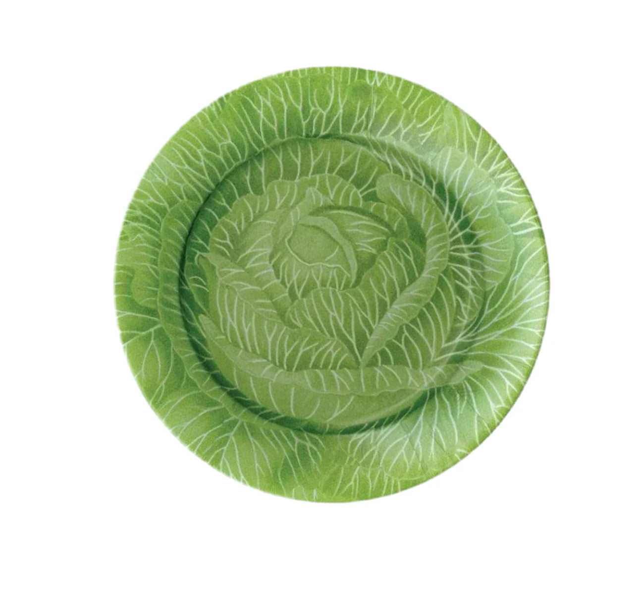 Caspari Cabbageware Dinner Plates