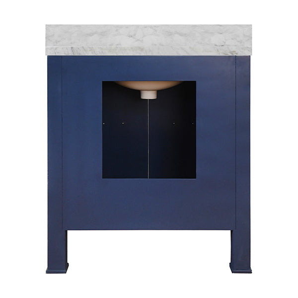 Worlds Away Blanche Vanity, Navy