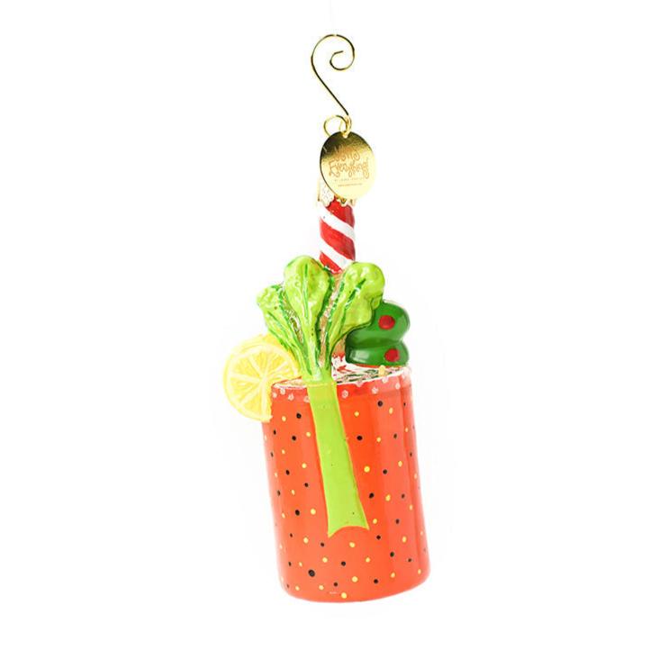 Bloody Mary Glass Ornament