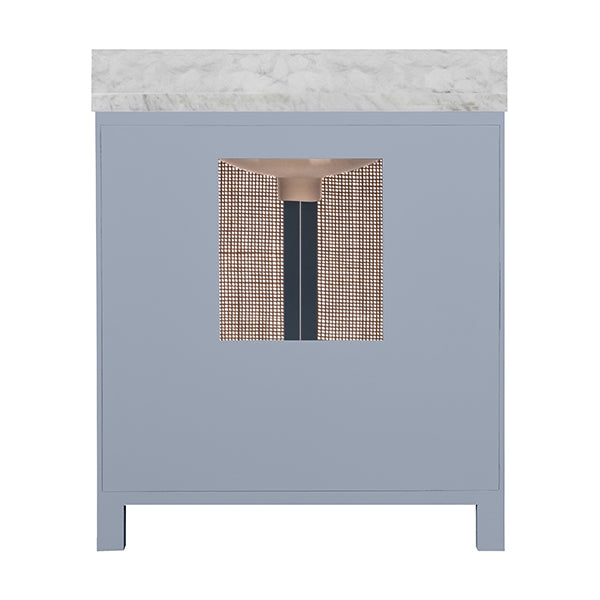 Worlds Away Boyd Vanity, Light Blue