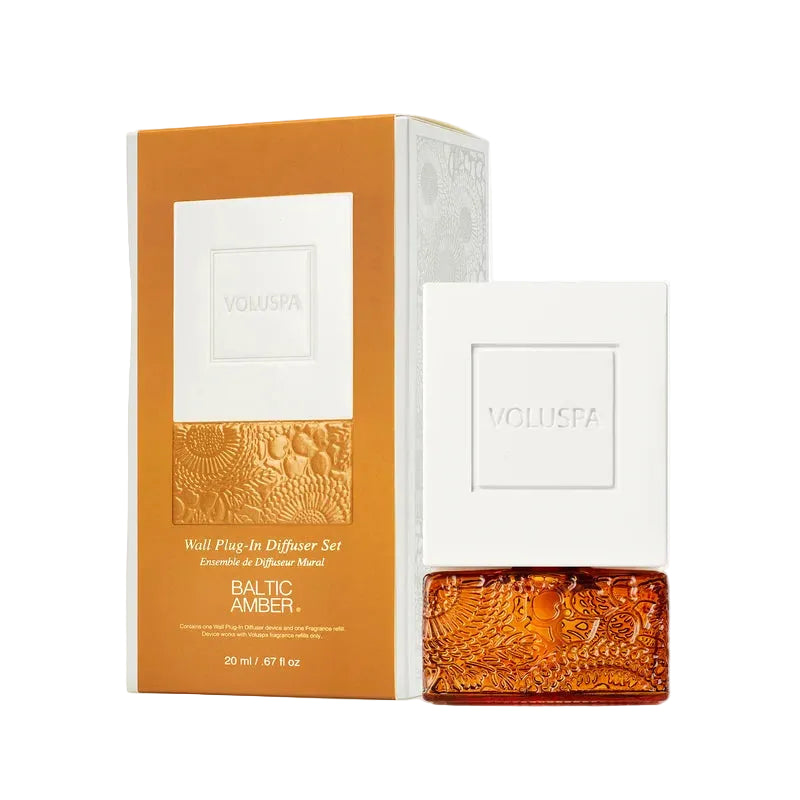 Voluspa Baltic Amber Wall Plug-In Starter Kit