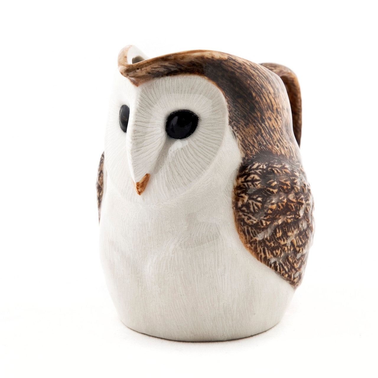 Quail Ceramics Barn Owl Jug, Small
