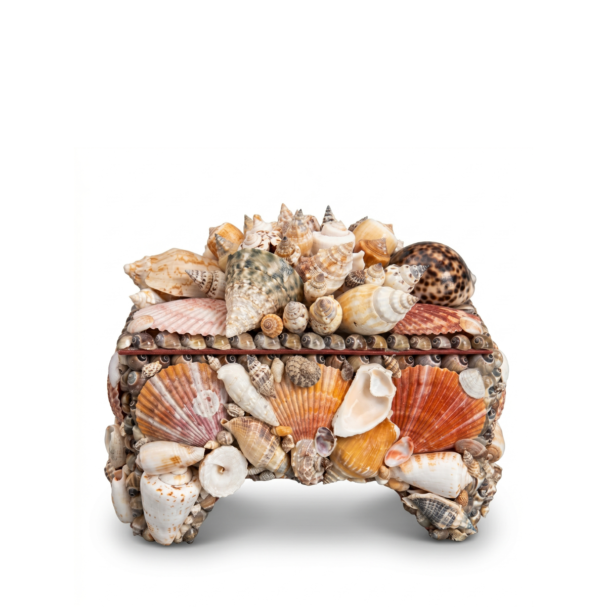 Beatriz Shell Box, Multi Color