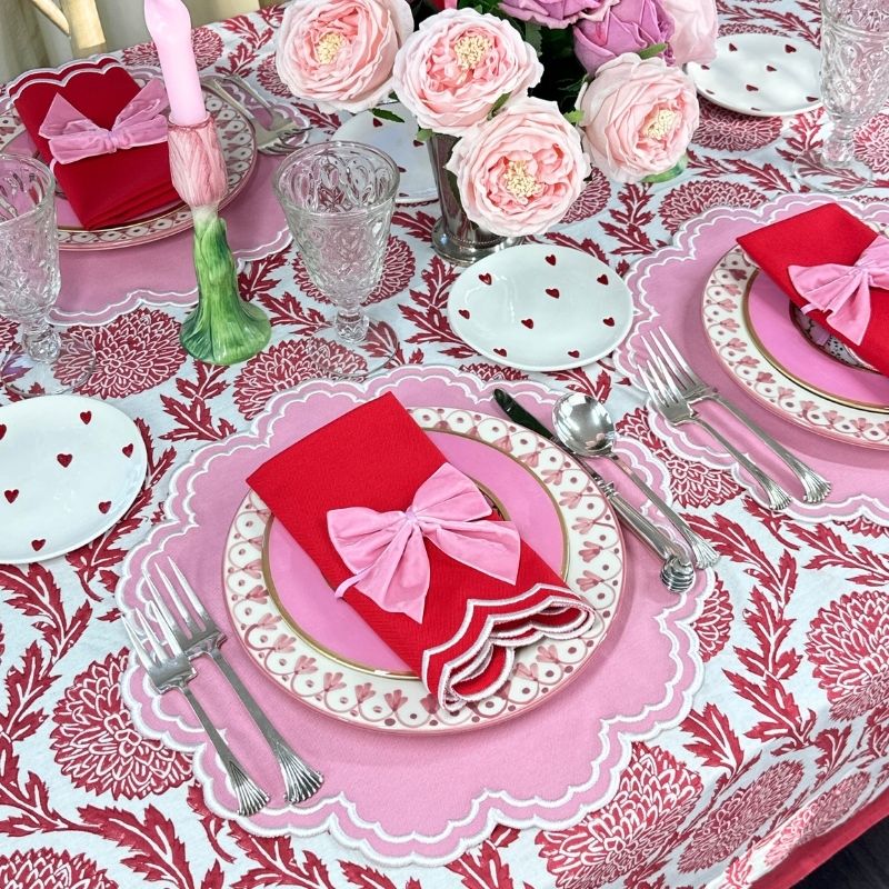Bettina Pink Placemats, Set of 4