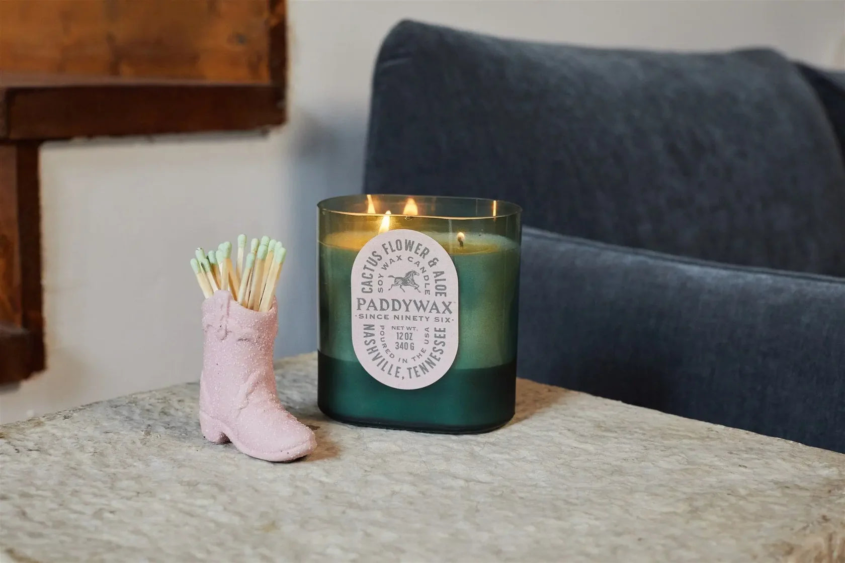 Cowboy Boot Match Holder, Pink