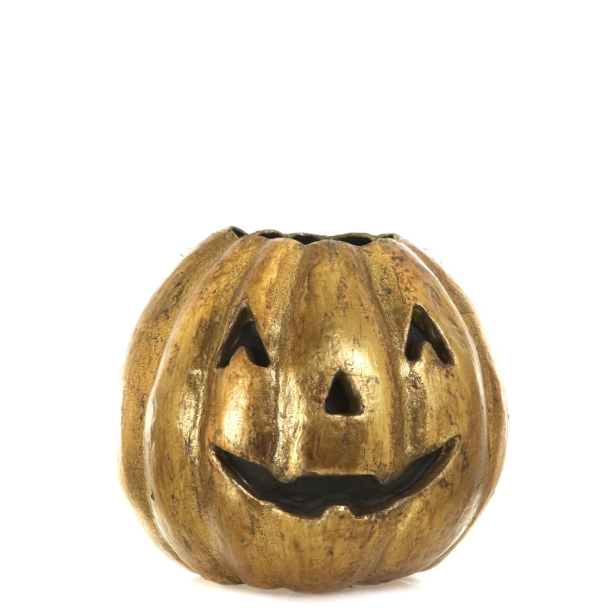 Gilded Jack-O-Lantern