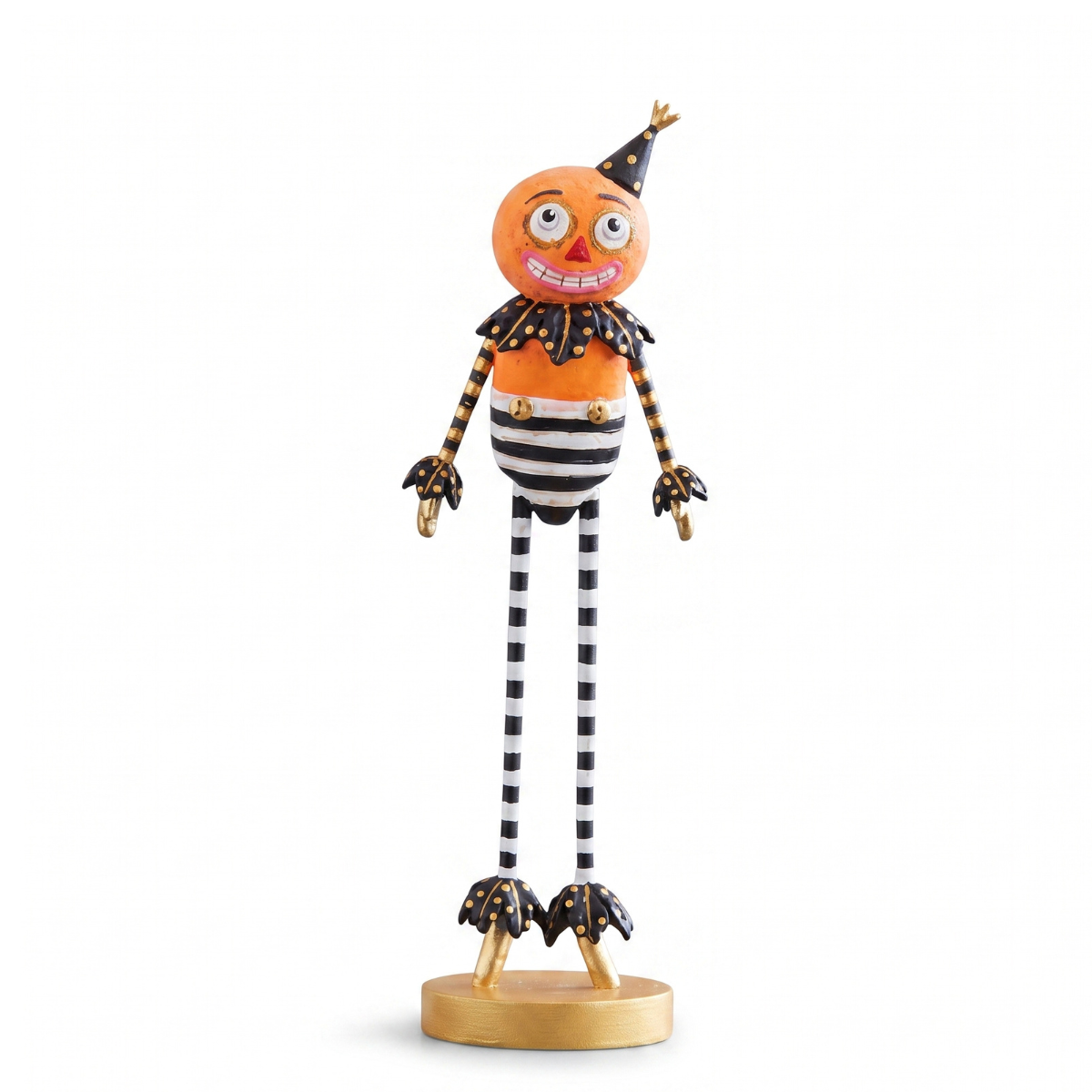Glitterville Mr. Party Pumpkin Tabletop Kook