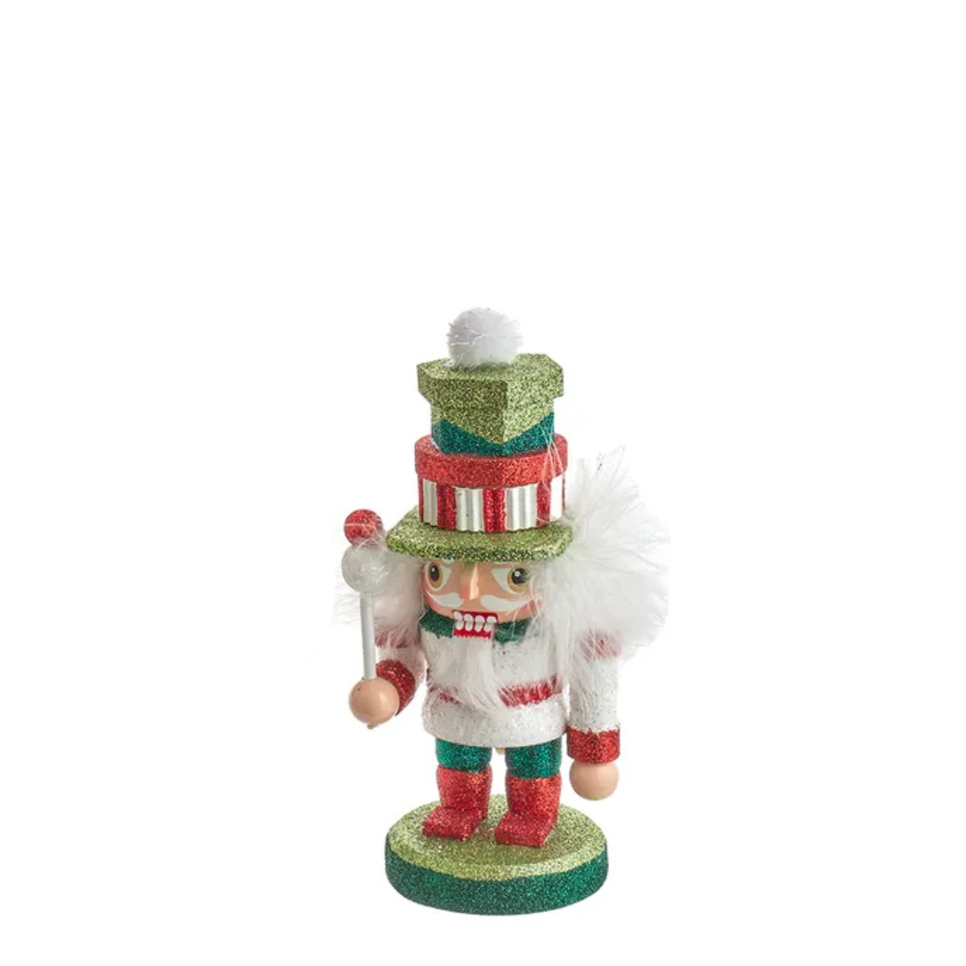 Small Hollywood Nutcracker, White