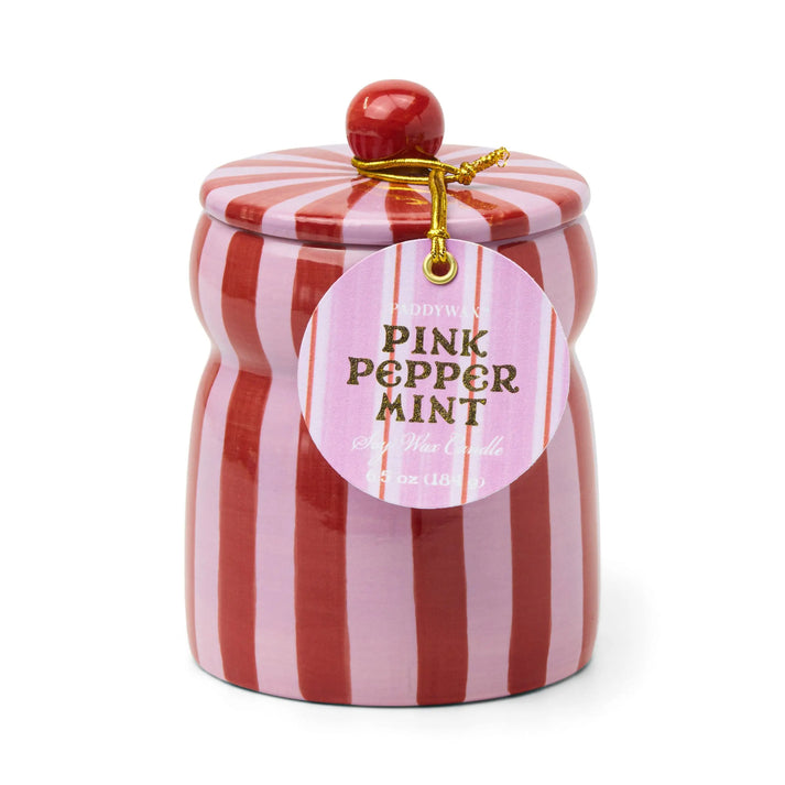 Pink Peppermint Candle