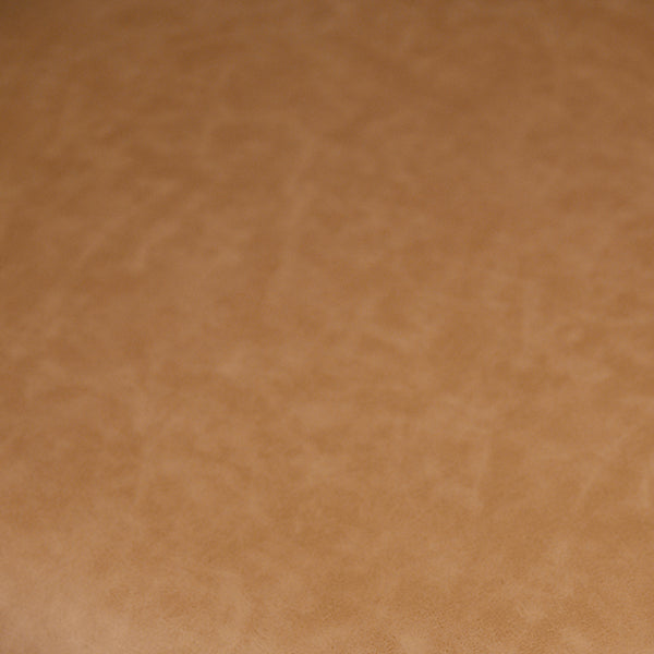 Worlds Away Hayden Dining Chair, Camel Faux Leather