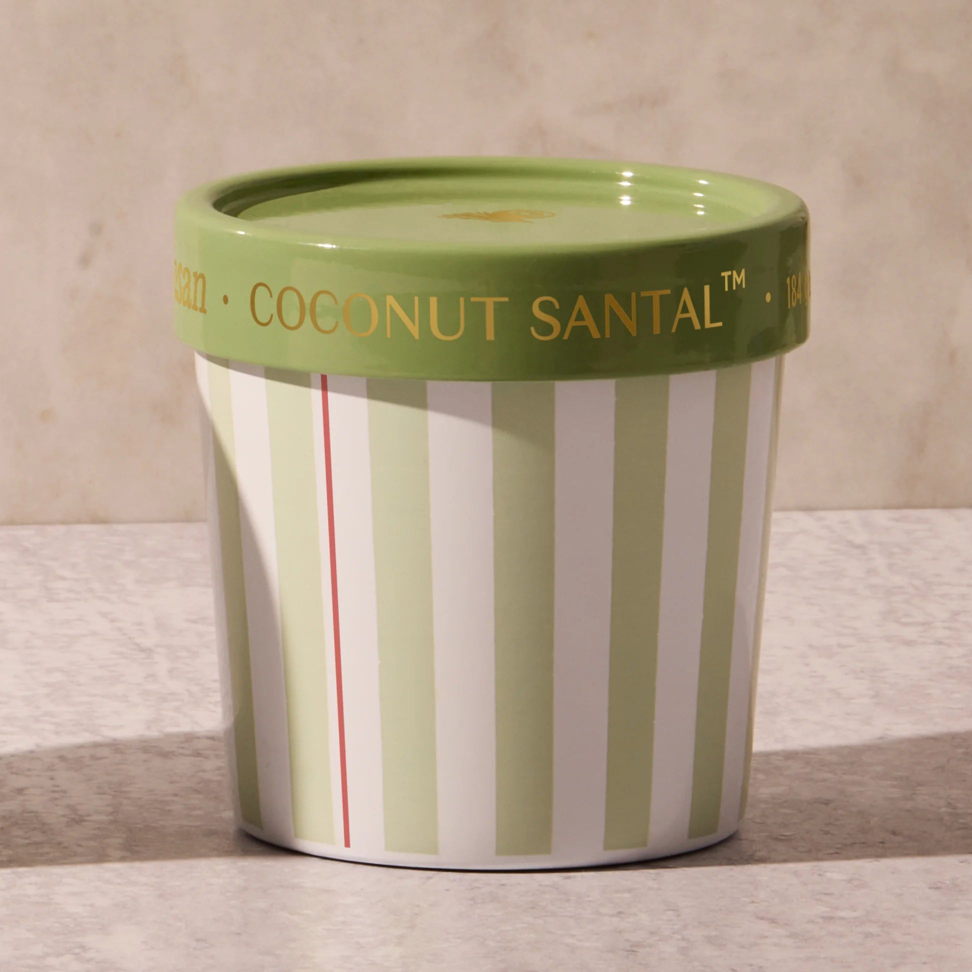 Coconut Santal Caffè Capri Gelato Cup, 6.5oz