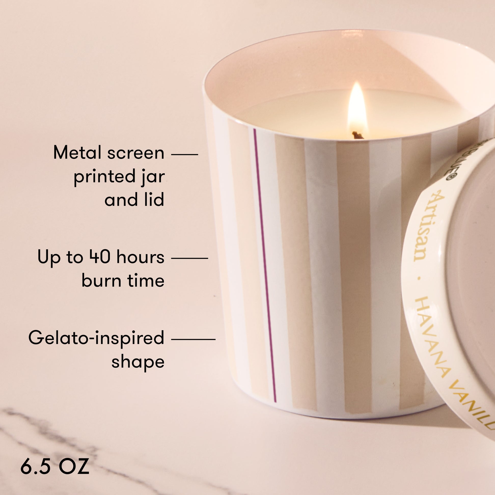 Havana Vanilla Capri Gelato Cup, 6.5oz