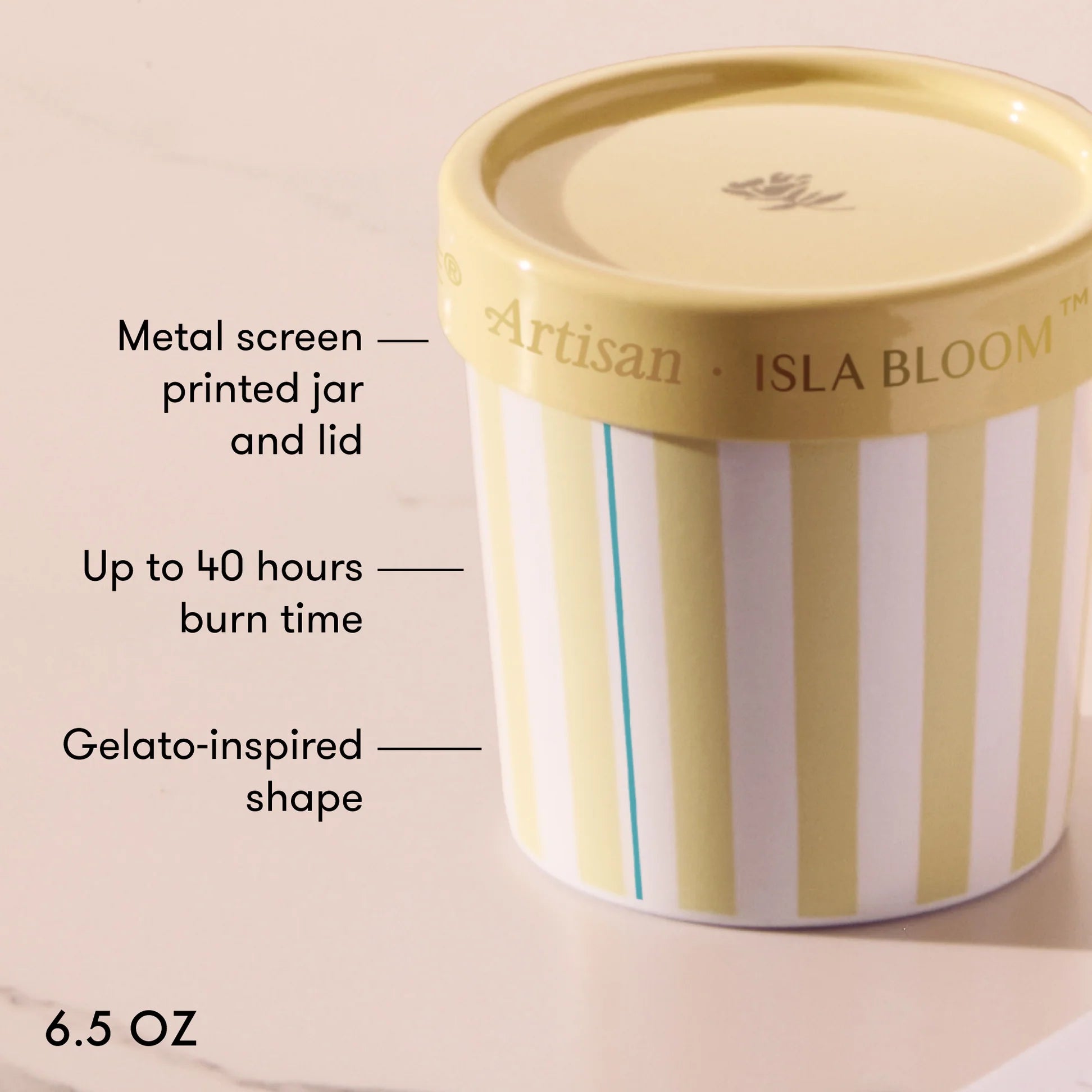 Isla Bloom Caffè Capri Gelato Cup, 6.5oz