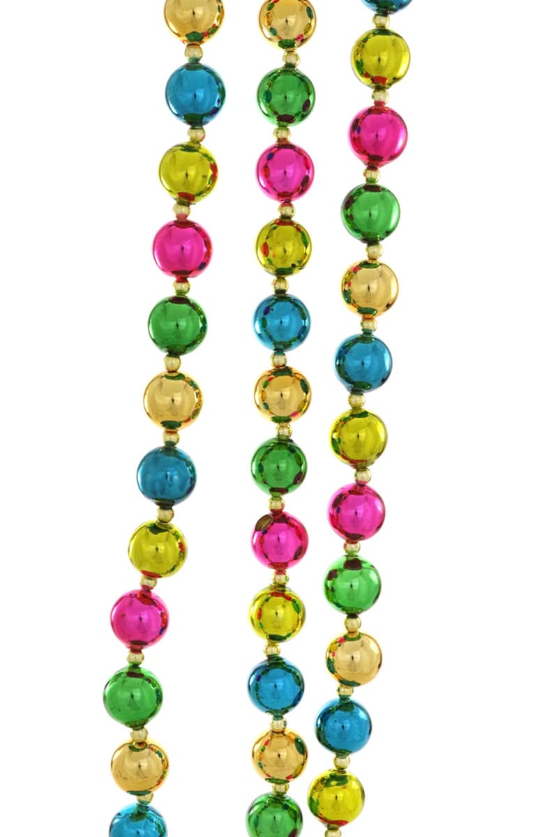 Bold & Bright Metallic Glass Garland