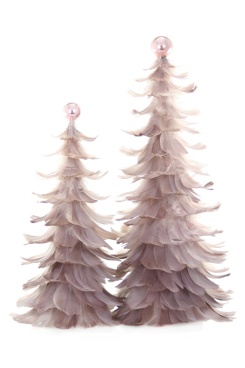 Featherton Mauve Trees, Set of 2