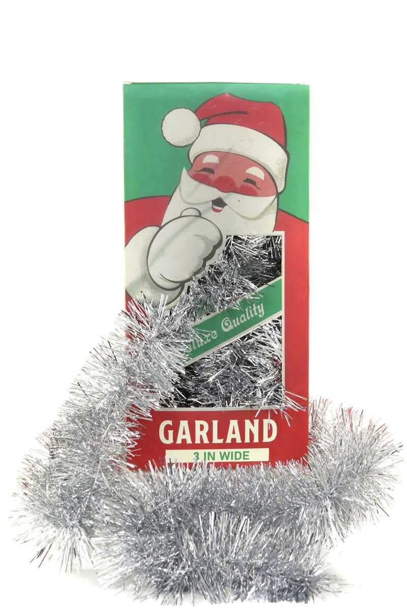 Nostalgiana Tinsel Garland, Silver