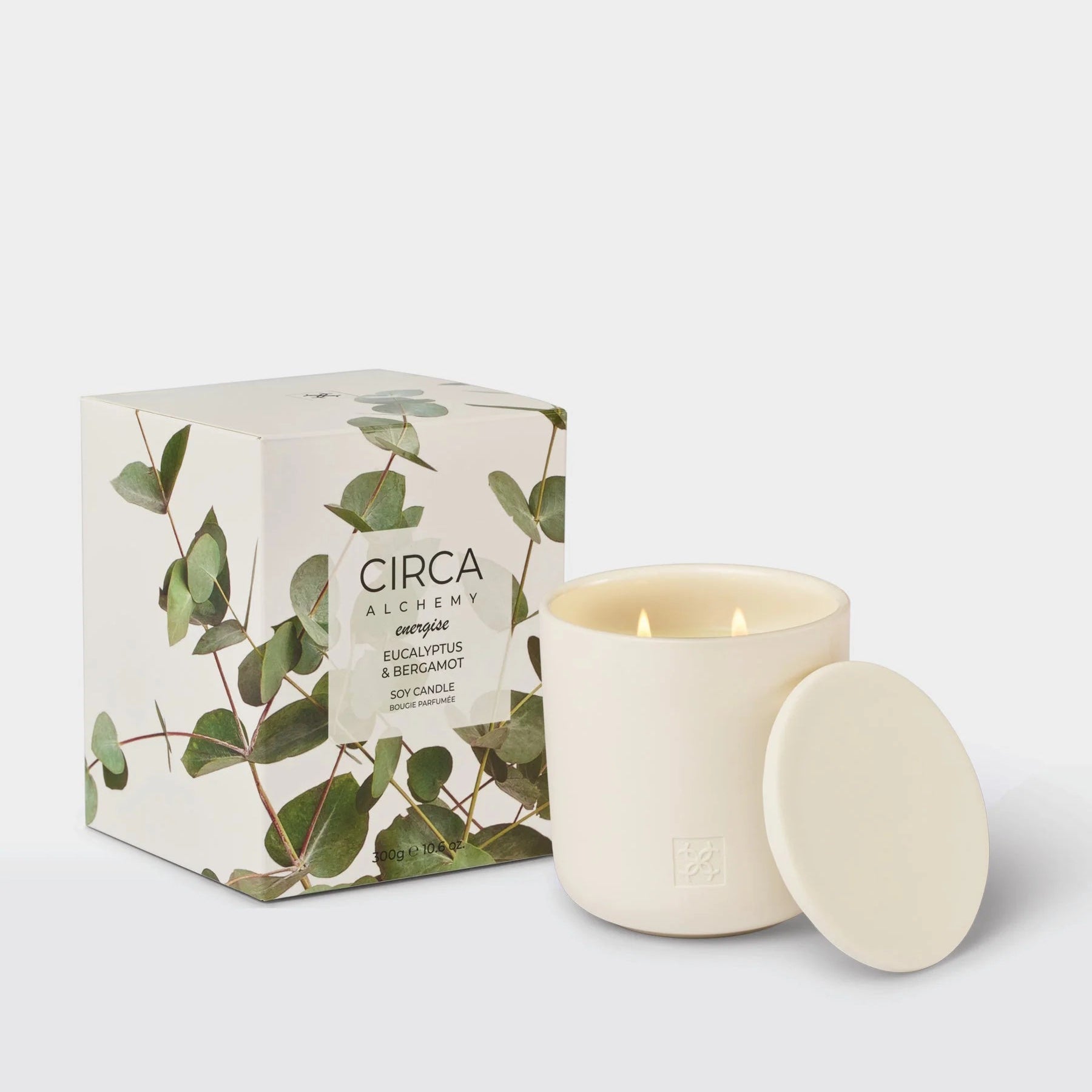 Circa Eucalyptus & Bergamot Scented Candle 10.6 oz.