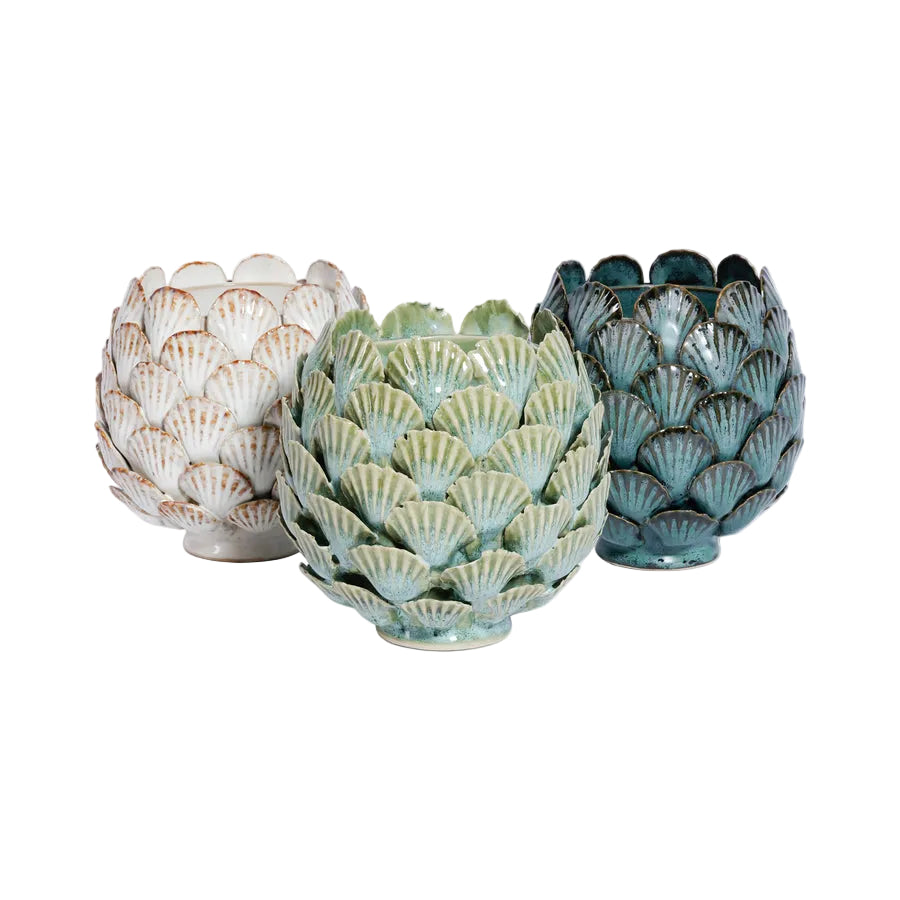 Scallop Shell Planter, Multi Option