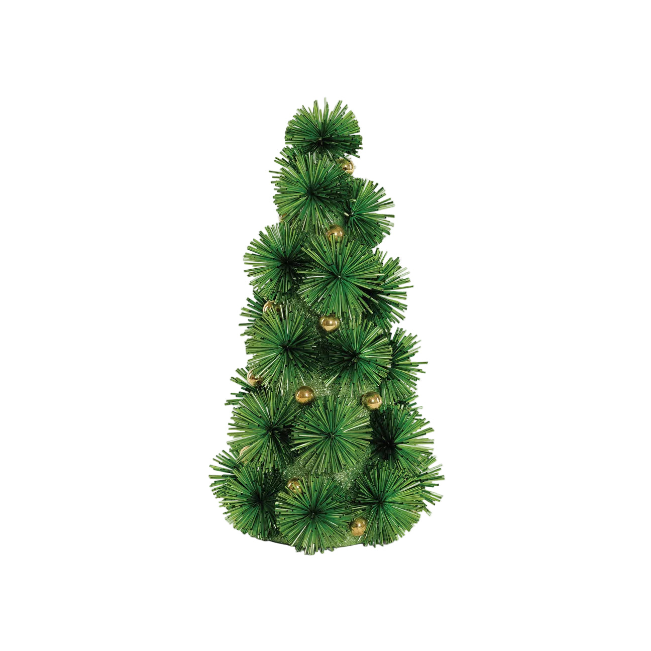 Sparkly Pom Tree, Green