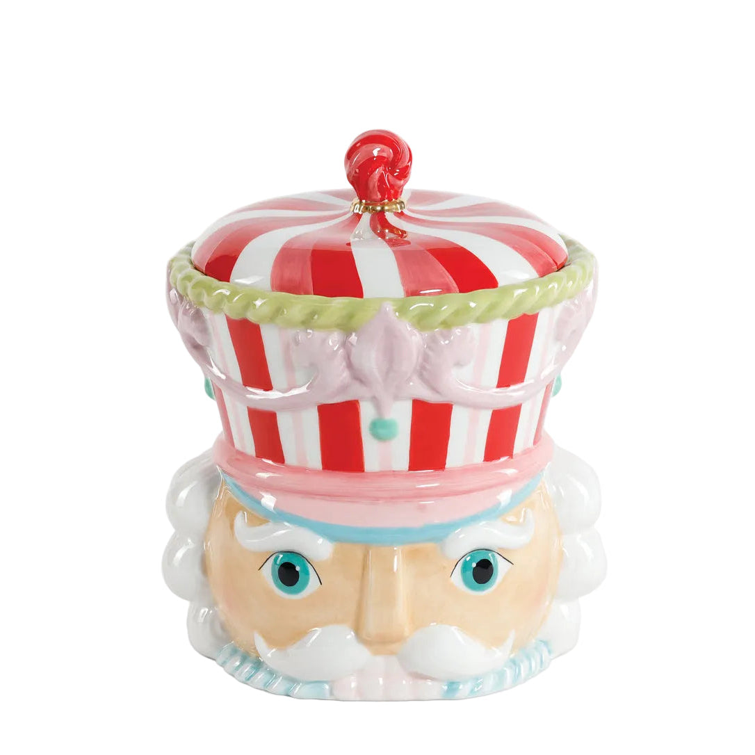Jolly Nutcracker Cookie Jar