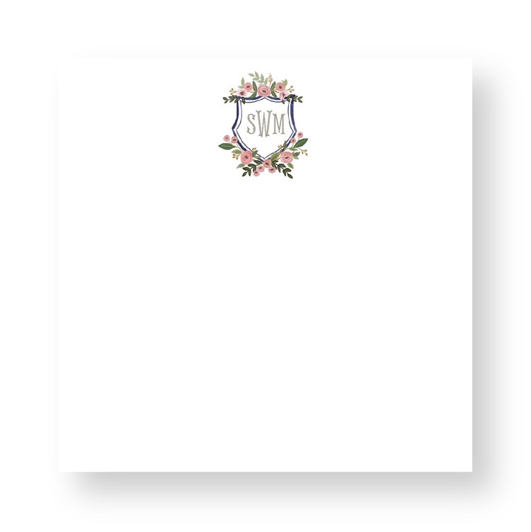 Couture Crest Notepad