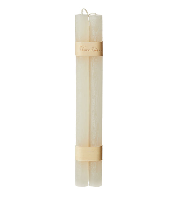 Timber Taper Candles, Set of 2 (Hanging), Melon White