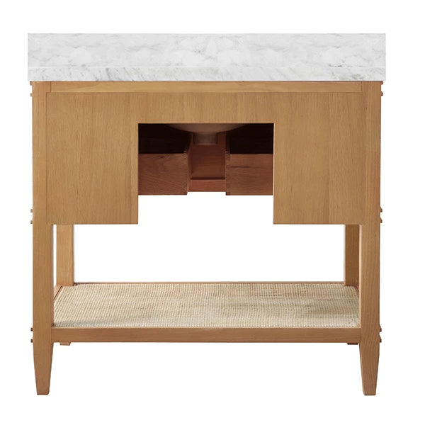 Worlds Away Cutler Vanity, Cerused Oak