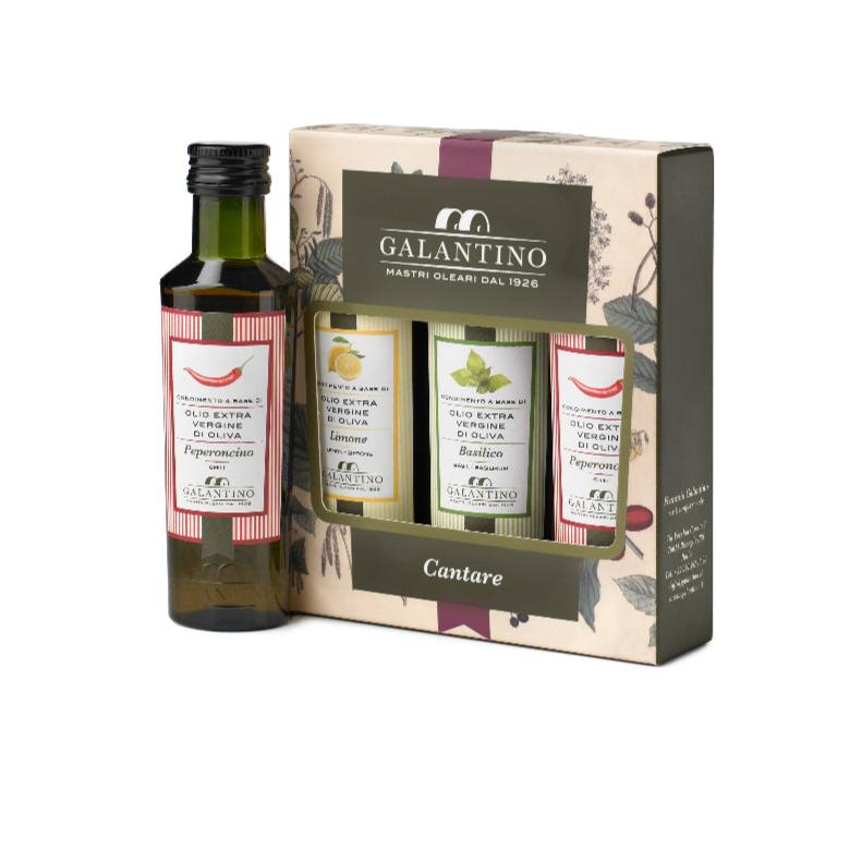 Frantoio Galantino Cantare Extra Virgin Olive Oil Gift Set