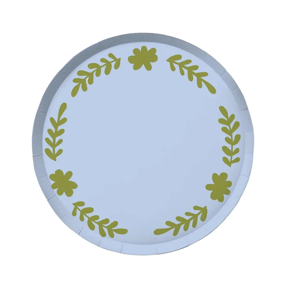 Casa Dinner Paper Plate Set, Cielo
