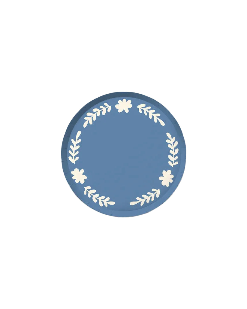 Casa Hors d'Oeuvres Paper Plate Set, Jasper