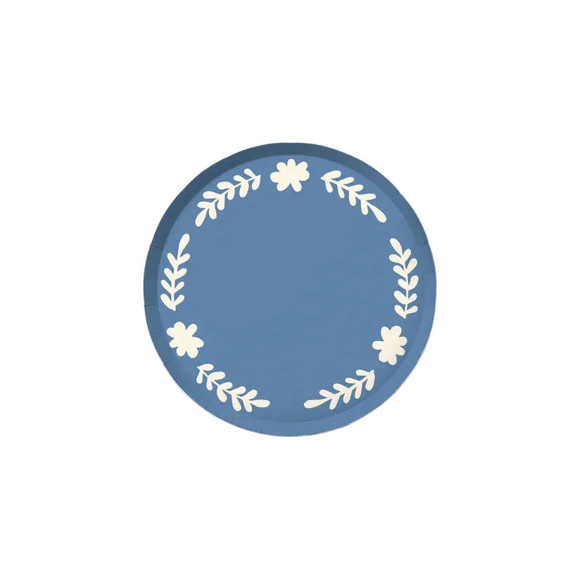 Casa Hors d'Oeuvres Paper Plate Set, Jasper