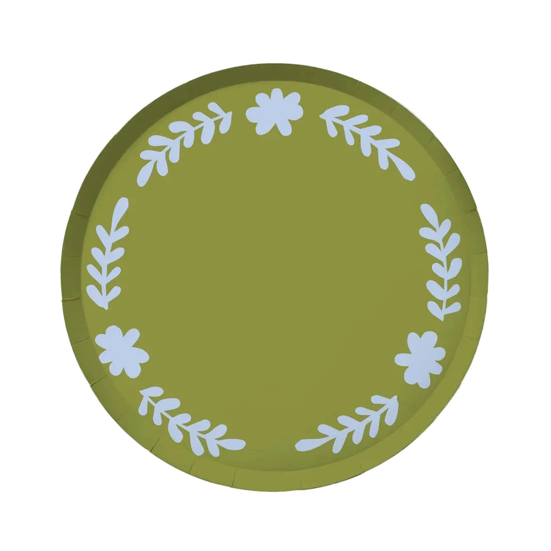 Casa Dinner Paper Plate Set, Matcha