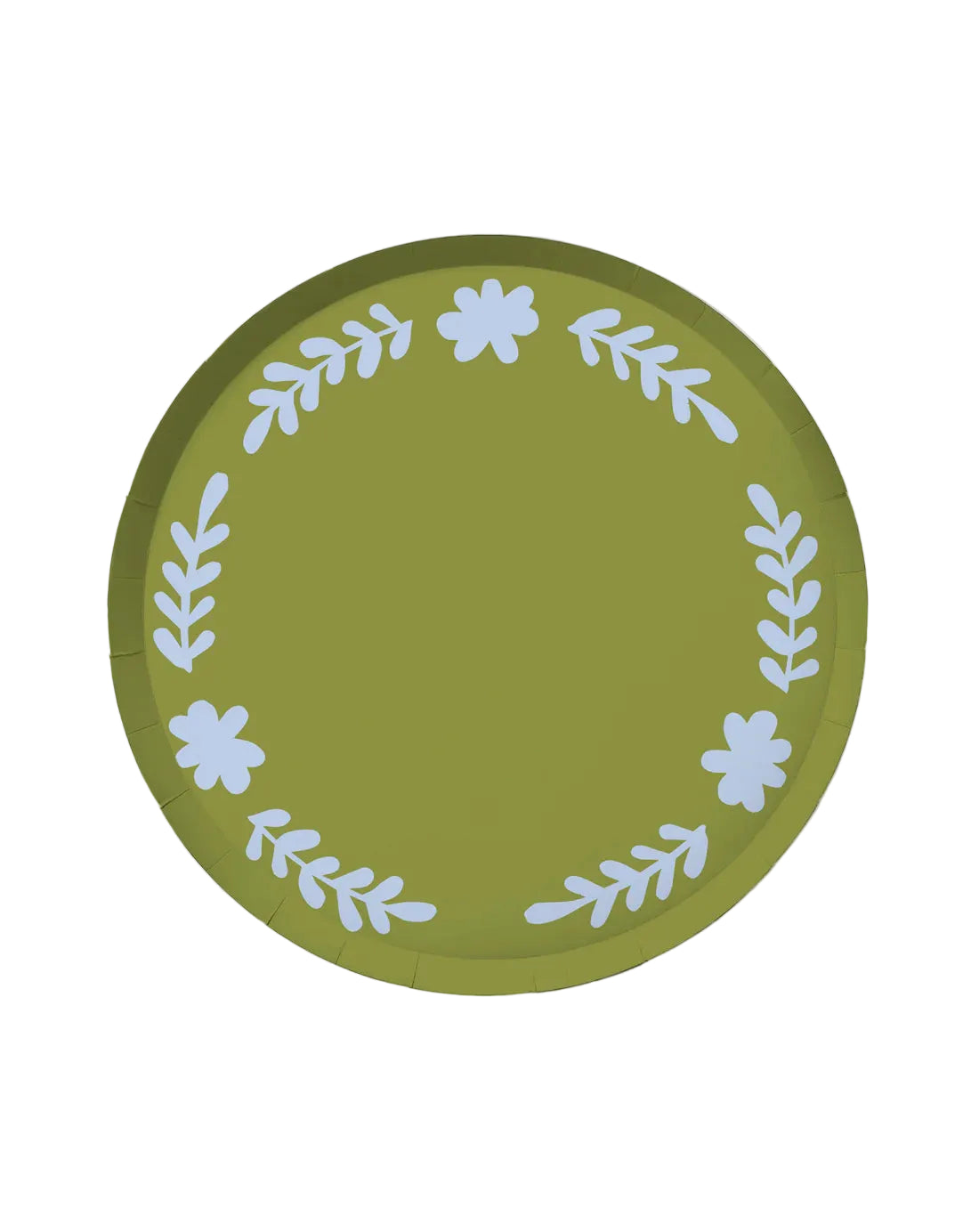 Casa Dinner Paper Plate Set, Matcha