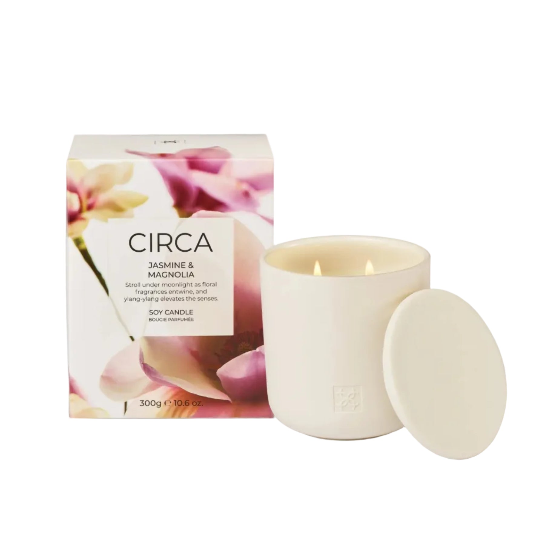 Circa Jasmine & Magnolia Scented Candle 10.6 oz.