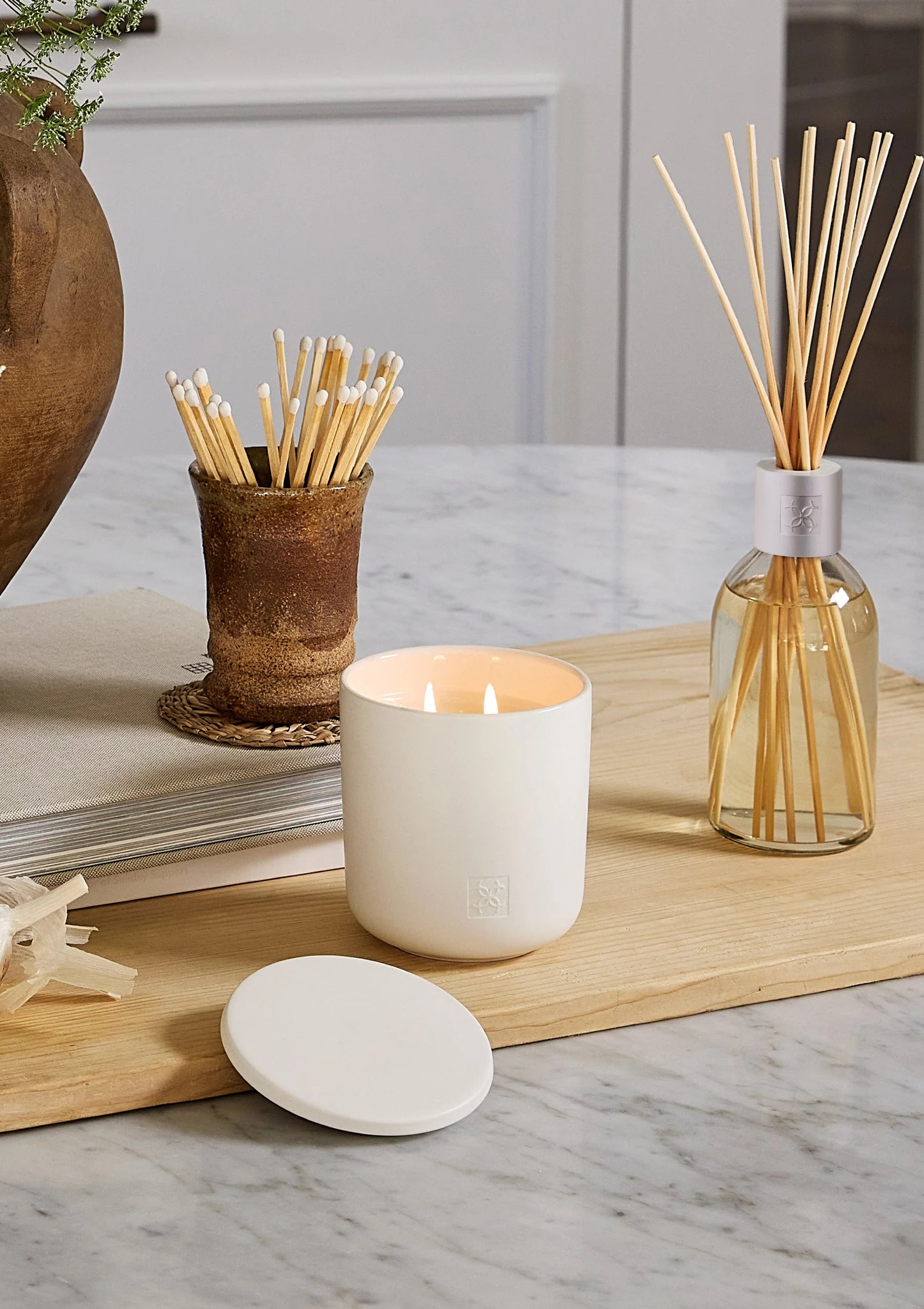Circa Lychee & Rose Scented Candle 10.6 oz.