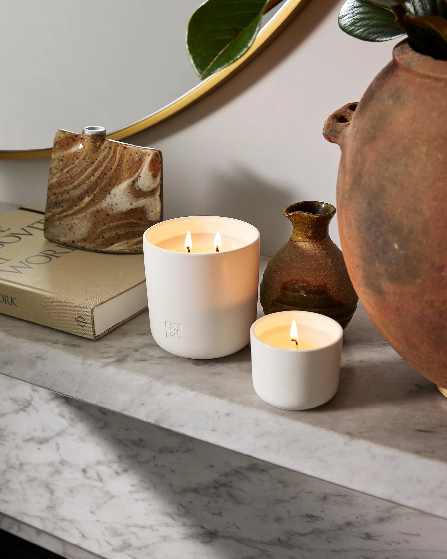 Circa Cotton Flower & Freesia Scented Candle 2.47 oz.