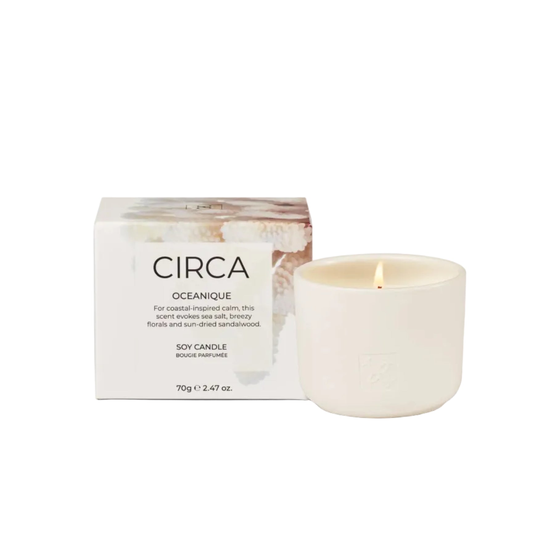 Circa Oceanique Scented Candle 2.47 oz