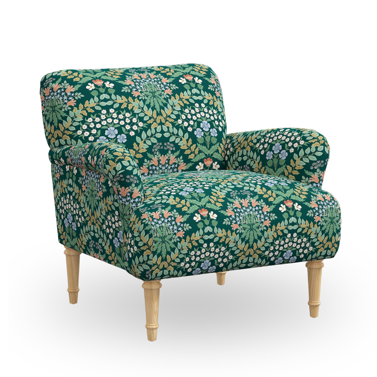 Constance Chair, Bramble Emerald