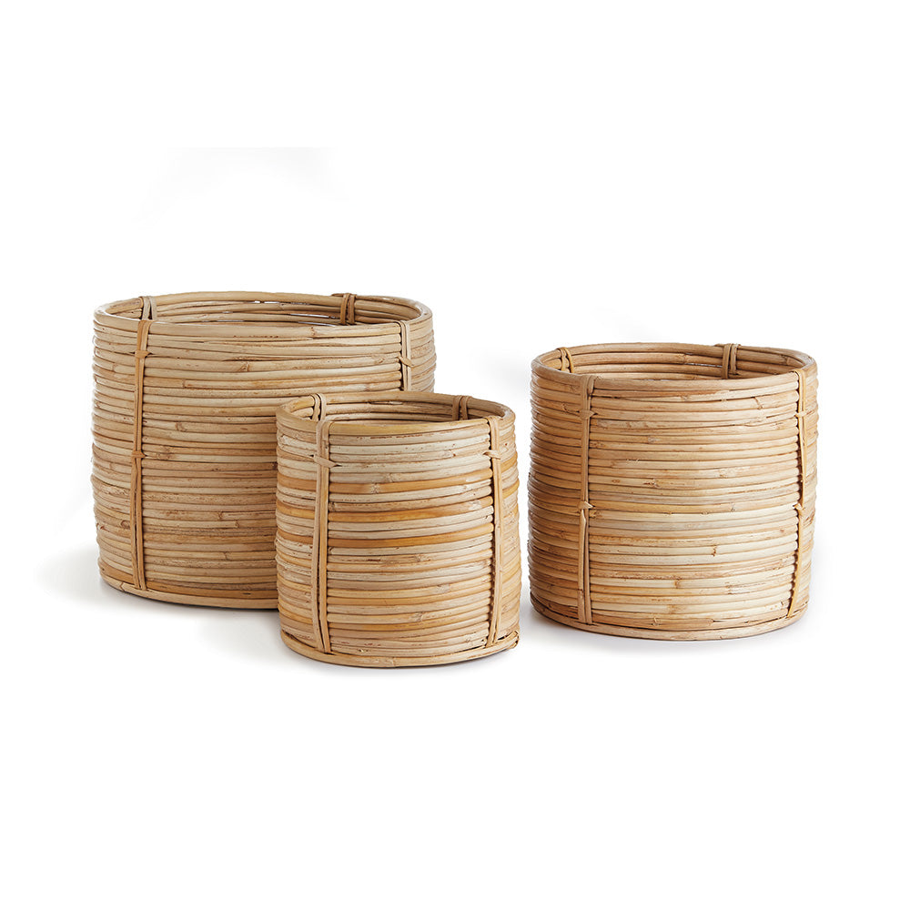 Mini Round Baskets, Set of 3