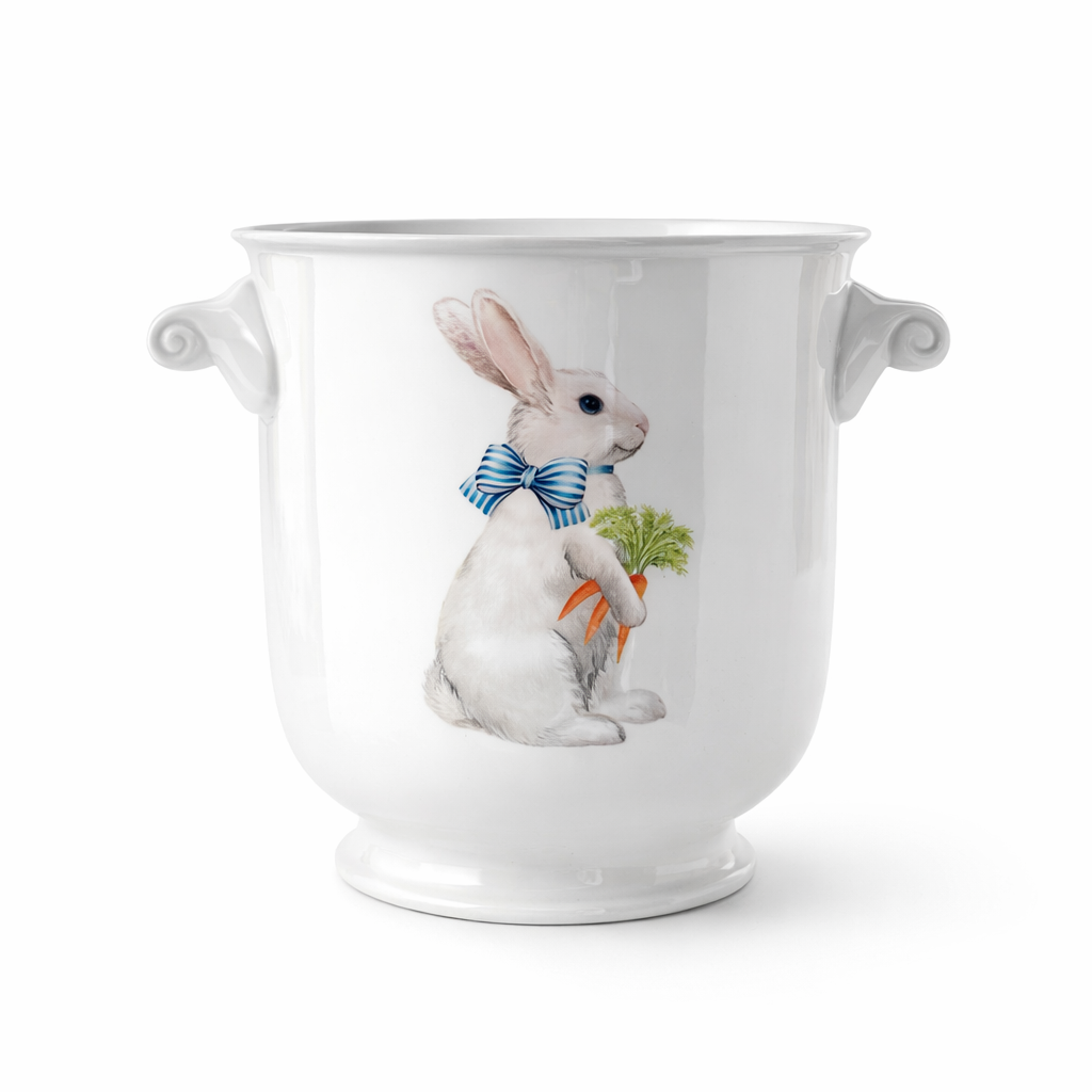 Bunny Ceramic Cachepot