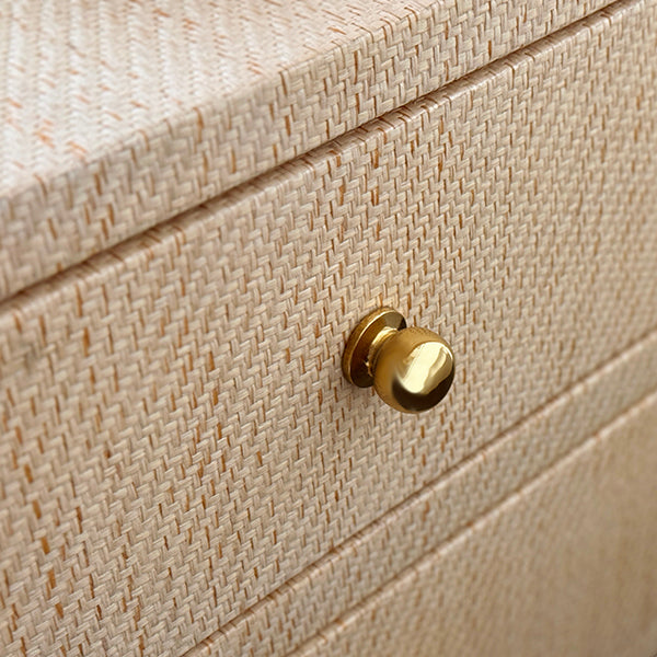 Worlds Away Douglas Side Table, Natural