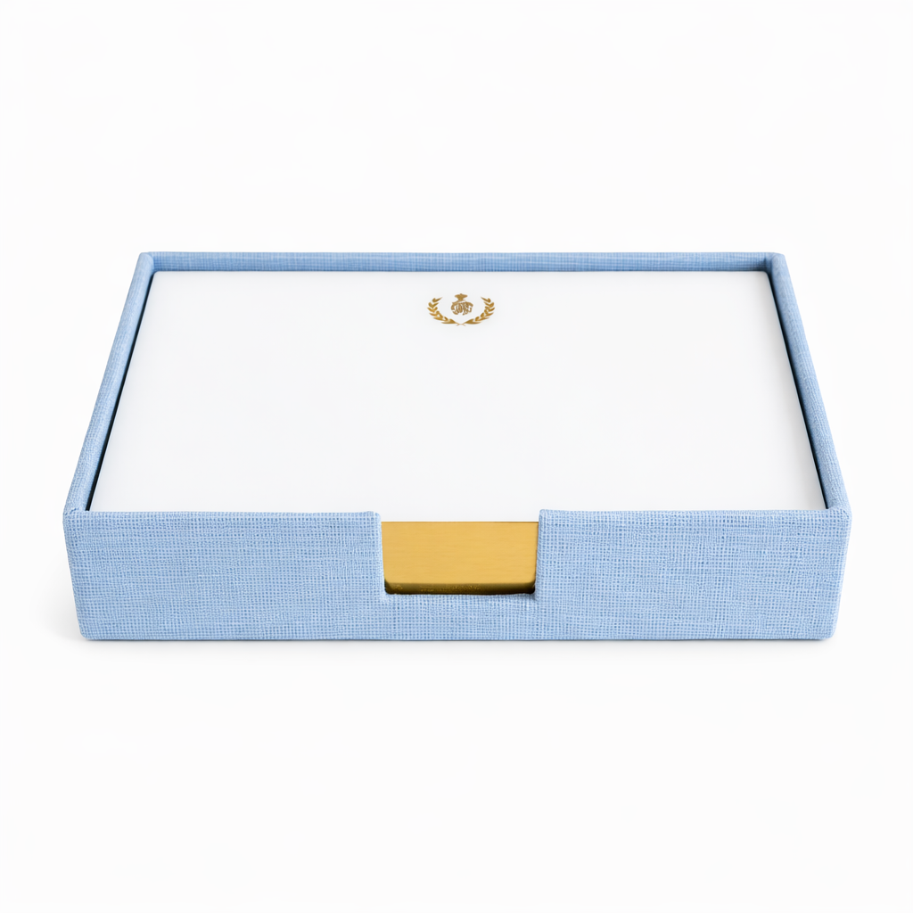 Desk Jotter, Carolina Linen