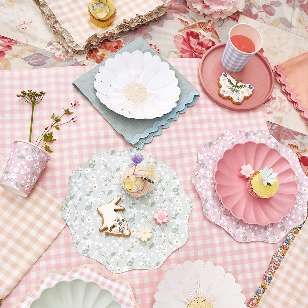 Ditsy Floral Paper Side Plates