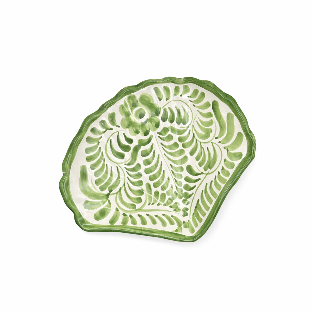 Dos Flores Concha Shell, Green