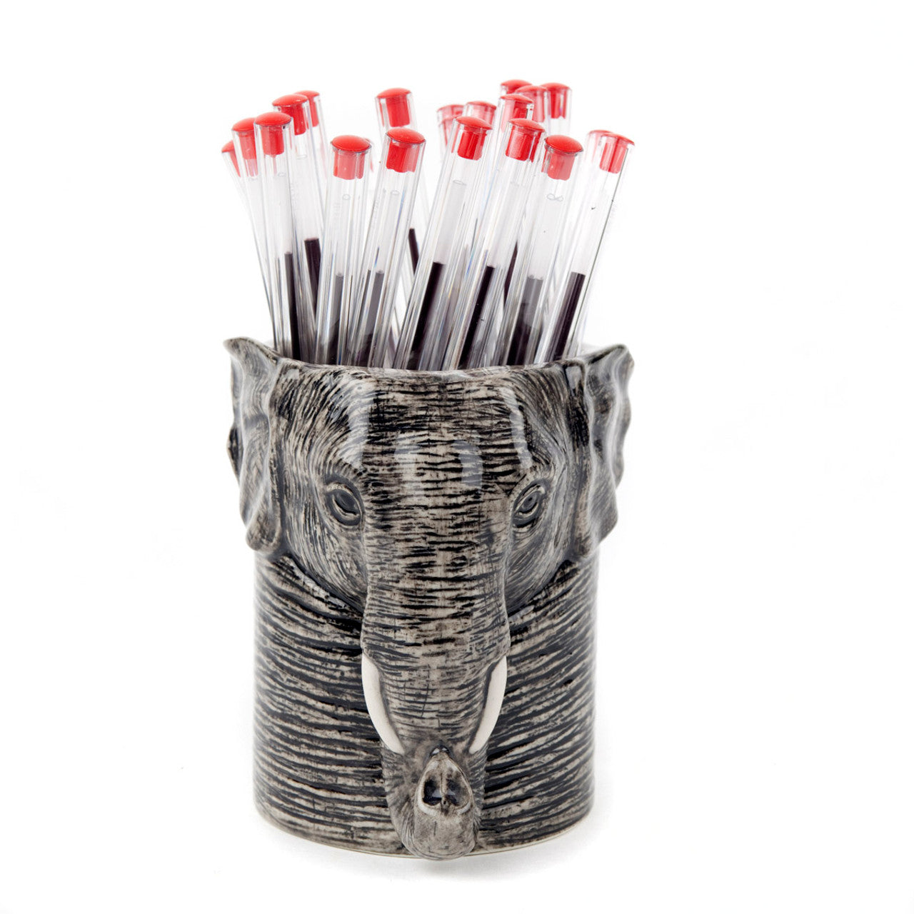 Quail Ceramics Elephant Pencil Pot