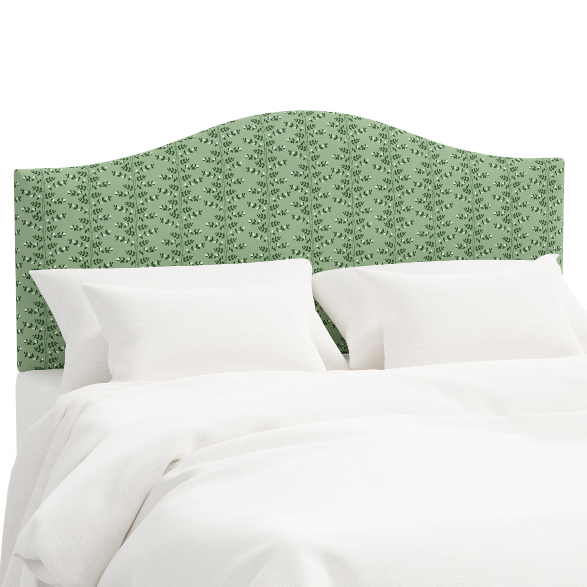 Ellie Upholstered Headboard, Climbing Vines, Multi Sizes