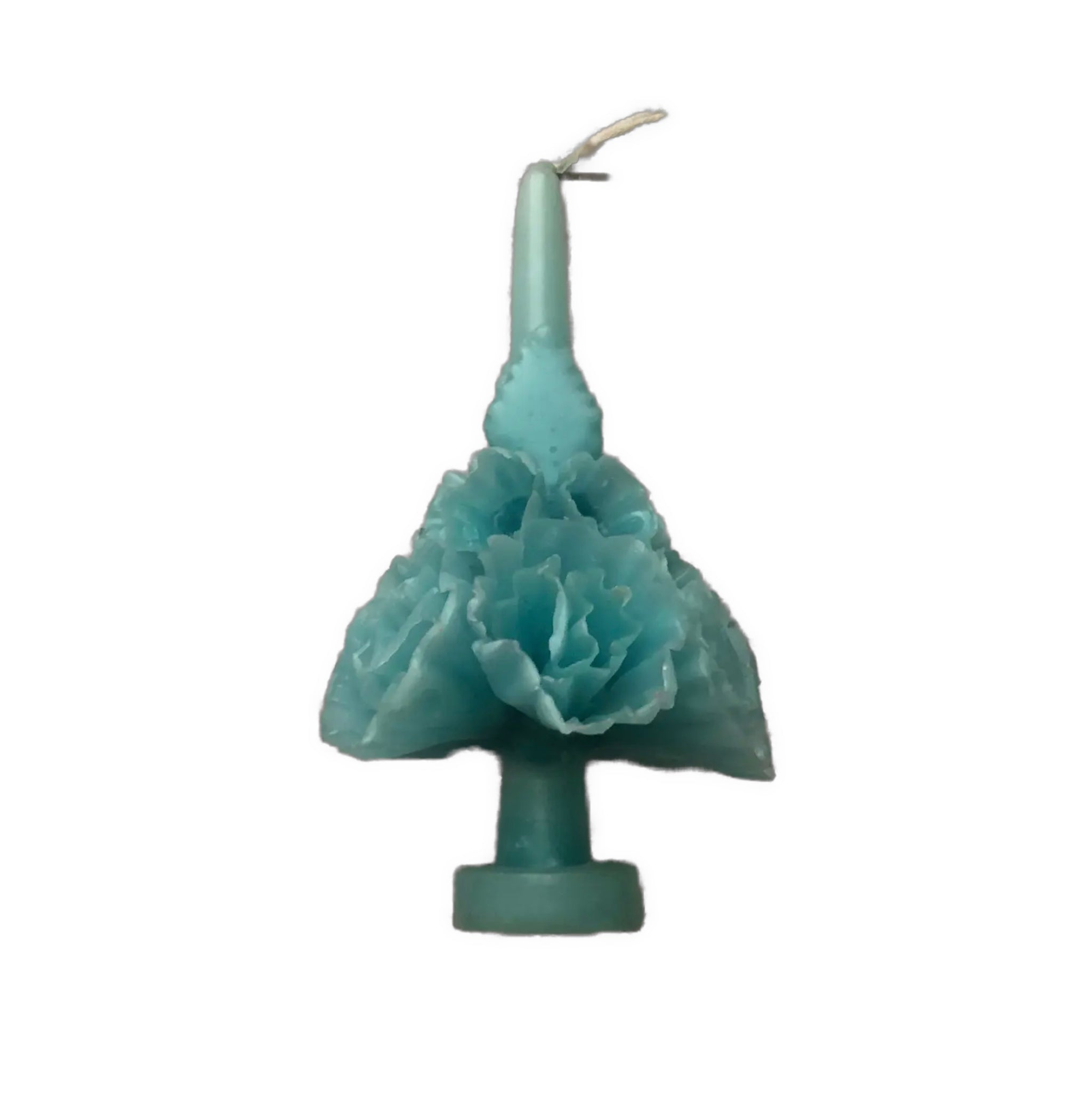 Oaxacan Candle, Light Blue