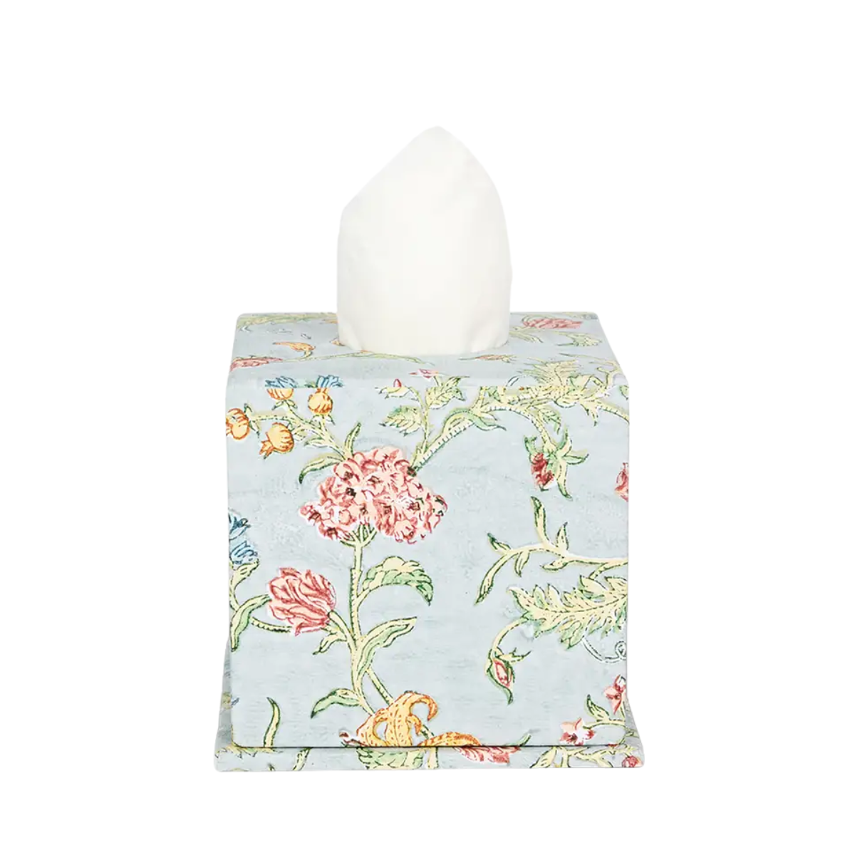Amanda Paper Tissue Box, Blue