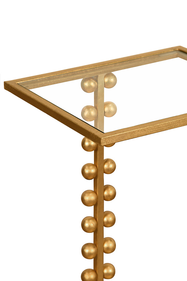 Worlds Away Foster Accent Table