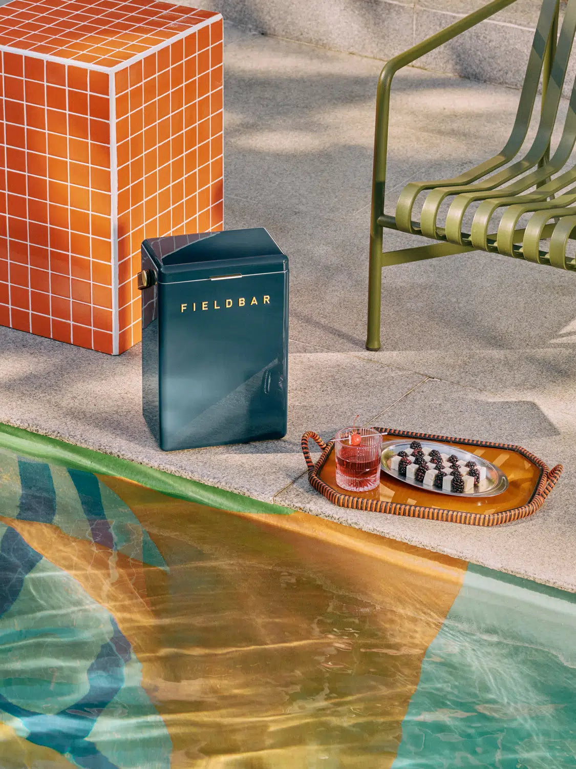 Fieldbar Drinks Box, Sea Boat Blue
